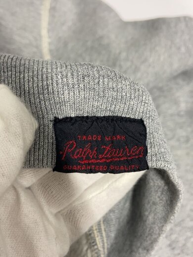 画像：POLO RALPH LAURENジップパーカー/L/コットン/GRY/無地//8