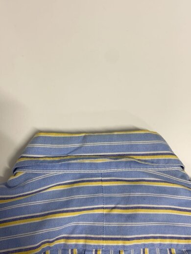 商品画像：現行/BDシャツ/CLASSIC  FIT/長袖シャツ/M/コットン/BLU/ストライプ 8