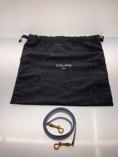 商品画像：ラゲージナノ2WAYハンドバッグ/ショルダーバッグ/レザー/BLU// 9