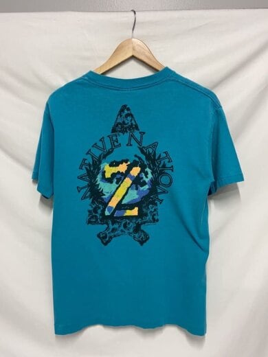 商品画像：90s/サイズ考慮/USA製/Tシャツ/M/コットン/BLU/プリント 2
