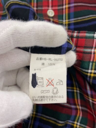商品画像：00s/BLAKE/BDシャツ/ネルシャツ/M/コットン/マルチカラー/チェック// 4