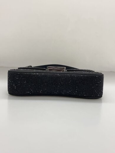 商品画像：ショルダーバッグ/--/BLK/ サテン/ラインストーン// 4