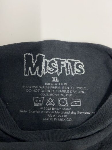 商品画像：MISFITS/オレンジスカル/Tシャツ/XL/コットン/BLK/プリント// 3