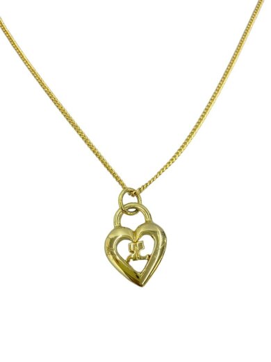 商品画像：ロゴマークネックレス/--/GLD/トップ有/レディース// 1