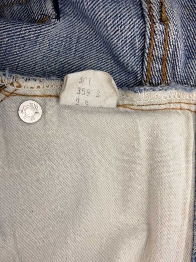 商品画像：70s/66前期/実寸W30/ボタン裏6/赤耳/リペア有/501// 4