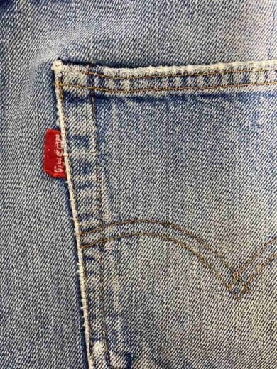 商品画像：70s/66前期/実寸W30/ボタン裏6/赤耳/リペア有/501// 6