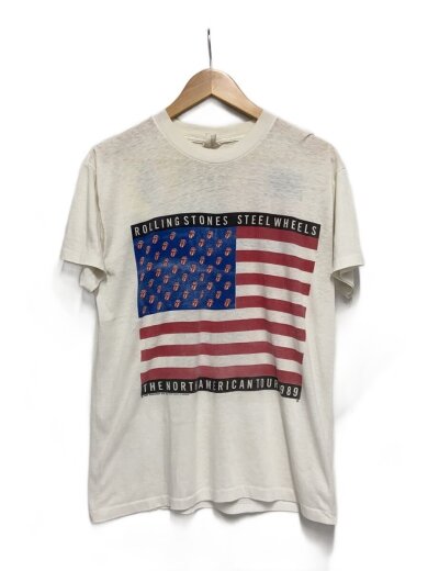 商品画像：80s/THE ROLLING STONES/Tシャツ/XL/コットン/WHT 1