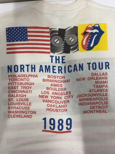 商品画像：80s/THE ROLLING STONES/Tシャツ/XL/コットン/WHT 6