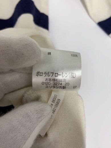 商品画像：00s/ポロシャツ/S/コットン/WHT/ボーダー// 6