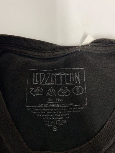 商品画像：led zeppelin/Tシャツ/S/コットン/BLK/無地// 3