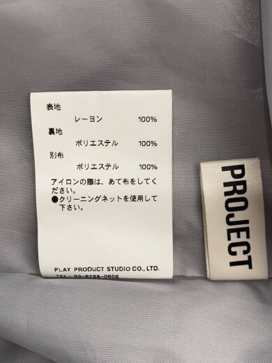 商品画像：CONTRACTIVE CHECK ONE PIECE/38/レーヨン/GRY/チェック/31241265604 5
