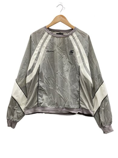 商品画像：トップス/--/ナイロン/GRY/21242415304/Bicolor Nylon Tops/グレー// 1