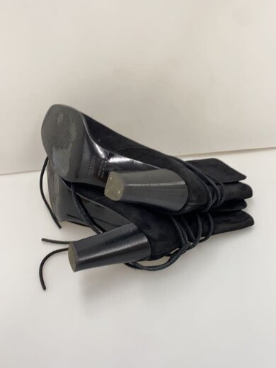 商品画像：ショートブーツ/35.5/BLK/スウェード// 4