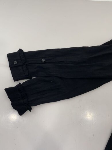 商品画像：裾ロゴプレートニット長袖シャツ/38/ウール/BLK/FBE63-980-09 6