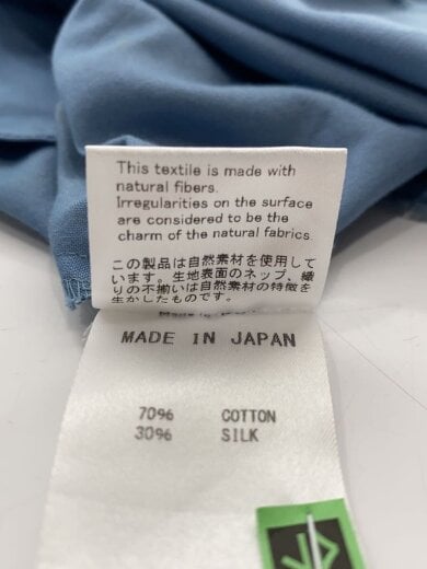 商品画像：半袖ワンピース/M/コットン/BLU/無地/BLE-19240-A 5