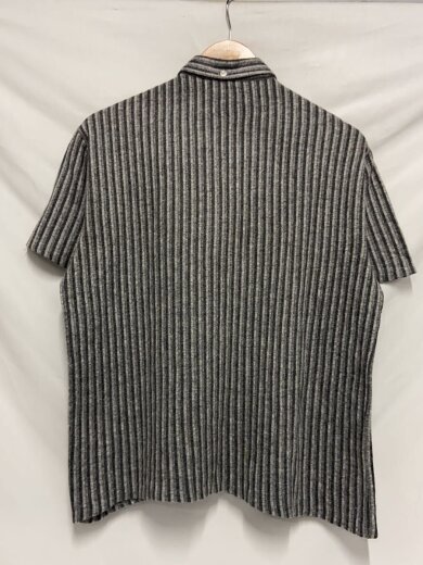 商品画像：50～60s/ポロシャツ/M/ウール/GRY/ストライプ 2