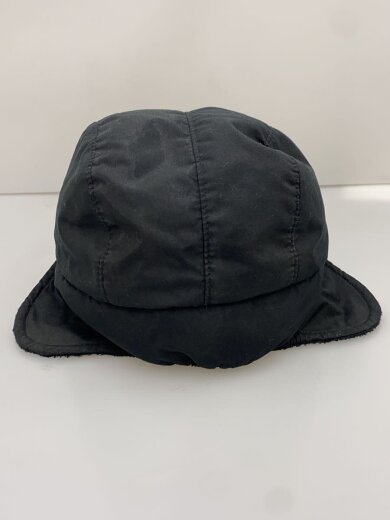 商品画像：キャップ/L/ナイロン/BLK/無地/メンズ 3