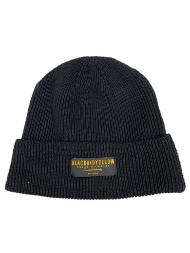 商品画像：COTTON KNIT CAP /FREE/コットン/BLK/メンズ/22RA-0912 1
