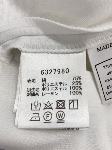 商品画像：ロゴドット半袖カットソー/--/コットン/WHT/6327980/ホワイト// 4