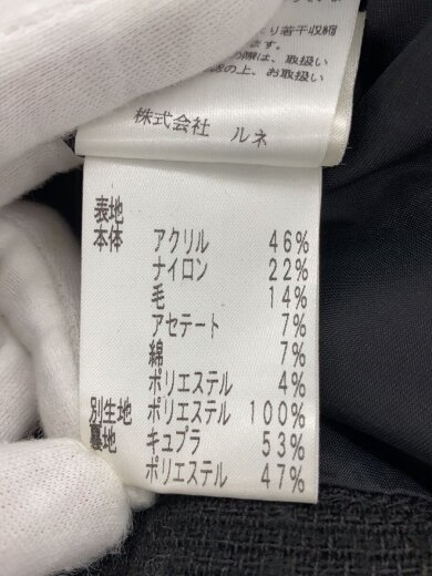商品画像：7分袖ワンピース/36/アクリル/BLK// 4