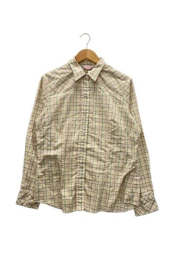 商品画像：70s/長袖シャツ/42/コットン/マルチカラー/チェック// 1