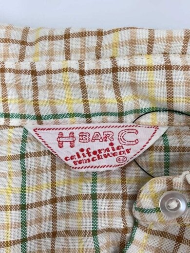 商品画像：70s/長袖シャツ/42/コットン/マルチカラー/チェック// 3