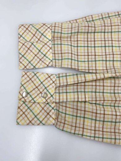 商品画像：70s/長袖シャツ/42/コットン/マルチカラー/チェック// 4