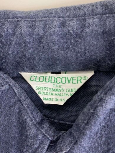 商品画像：CLOUDCOVER/シャモアシャツ/コットン/NVY 3