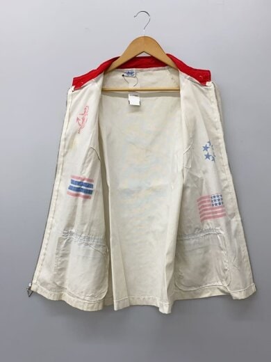 商品画像：Sherry/NYNCOジップ/スーベニアジャケット/60-70s/ジャケット/WHT// 3