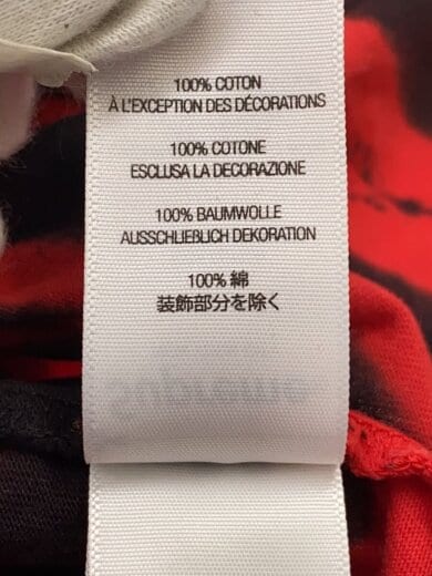 商品画像：26SS/Small Box L/S Tee Tie Dye/S/コットン/レッド/総柄// 4
