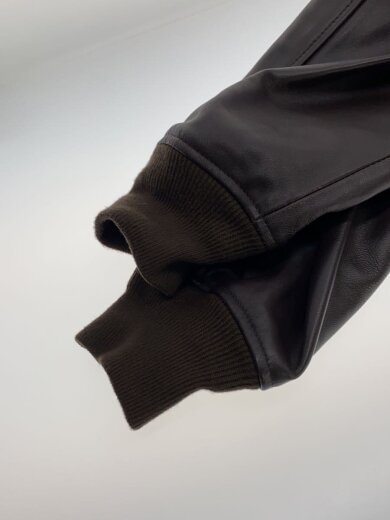 商品画像：レザージャケット・ブルゾン/XXL/羊革/BRW/783-3250064 5