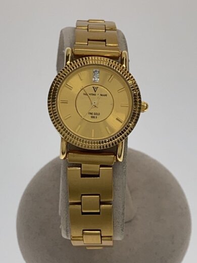 商品画像：クォーツ腕時計/アナログ/GLD/GLD/SS/VD-1023 1