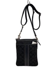 スウィング・ショルダーバッグ_シグネチャー_ブラック/キャンバス/BLK/総柄