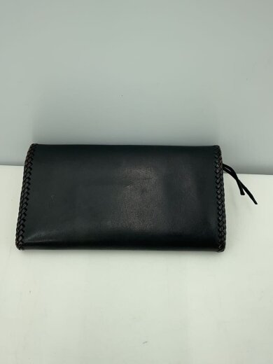 商品画像：長財布/--/BLK/無地/メンズ 2