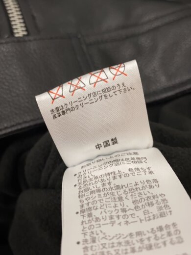 商品画像：レザージャケット・ブルゾン/--/レザー/BLK// 4