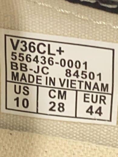 商品画像：ローカットスニーカー/28cm/BLK 5