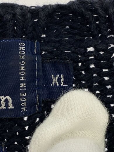 商品画像：ニット・セーター(薄手)/XL/コットン/NVY 4