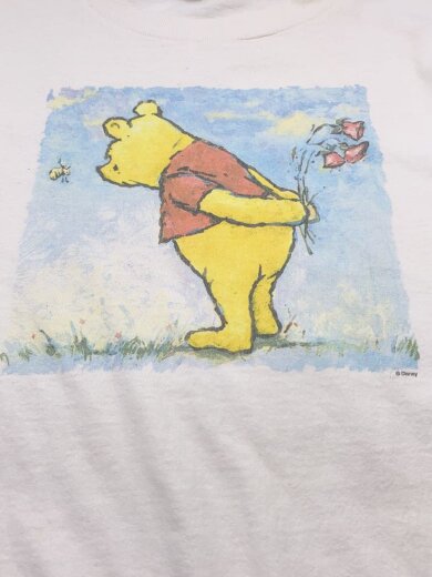 商品画像：PLAMT THE EARTH/Tシャツ/XL/コットン/WHT/90S/プーさん/状態考慮// 8