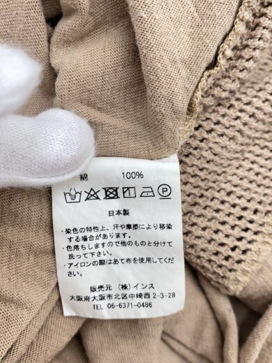 画像：O projectTシャツ/--/コットン/BEG4