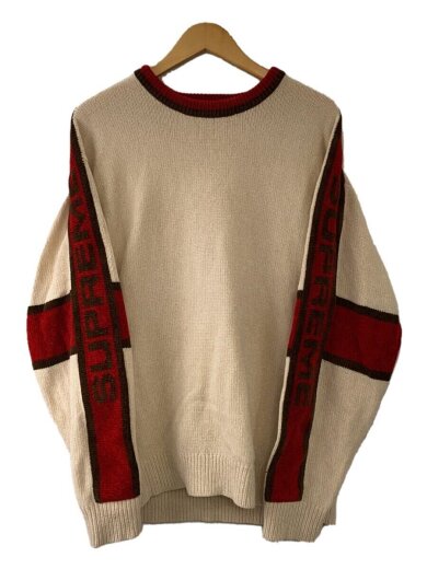 商品画像：ニット・セーター(厚手)/XL/アクリル/CRM/無地// 1