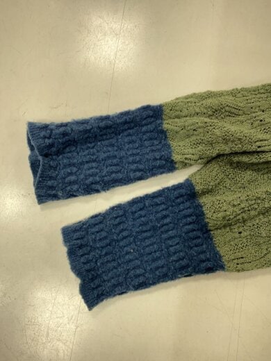 商品画像：Patchwork Lace Knitted Top/ニット・セーター(薄手)/FREE/ウール/マルチカラー// 5