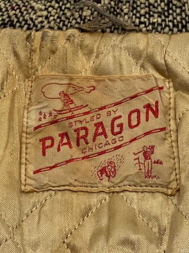 商品画像：PARAGON/50S/ヴィンテージ/ネップ/コート/--/ウール/GRY// 3