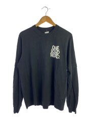 長袖Tシャツ/3/コットン/BLK/21-0304S