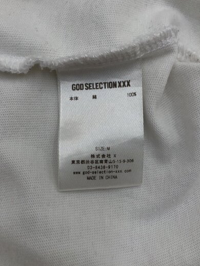 商品画像：GOODSELECTION XXX/Tシャツ/M/コットン/WHT/プリント 3