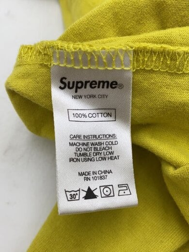 商品画像：Panaled L/S TOP/長袖Tシャツ/L/コットン/YLW// 4