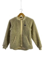 RETRO-X FLEECE BOMBER JACKET/フリースジャケット/14/ポリエステル/BEG