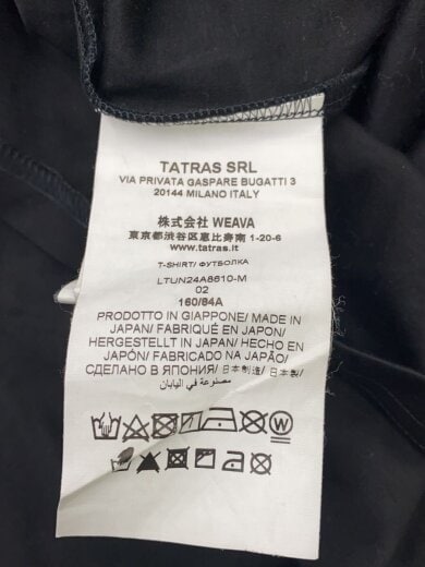 商品画像：Tシャツ/2/コットン/BLK/LTUN24A8610-M 4