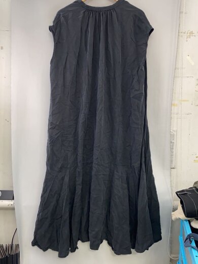 商品画像：ノースリーブワンピース/36/リネン/BLK/B1032AFA043// 2