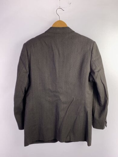 商品画像：テーラードジャケット/M/シルク/BRW/ヘリンボーン 2