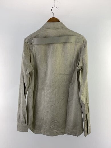 商品画像：コーティング加工アウター長袖シャツ/長袖シャツ/46/コットン/GRY 2